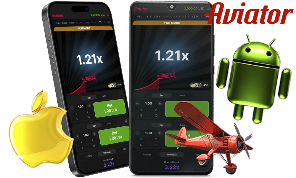 Information about the Aviator mobile app